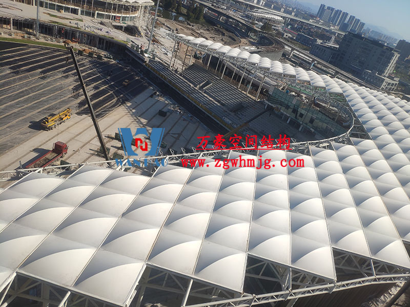杭州亞運會棒（壘）球體育文化中心膜結構項目完工